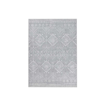 Boho vloerkleed - Zacht en pluizig - 160 x 230 cm - Grijs