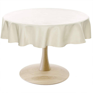 Tafelkleed in linnenlook | Champagne | 110x110 cm