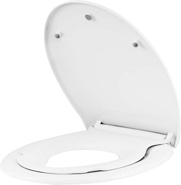 Toiletbril met kinderset en softclose | Wit