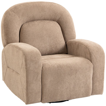 Relaxfauteuil, 360° draaibaar en verstelbaar | Kleur: Grijs | Afmetingen: 93x75x100 cm