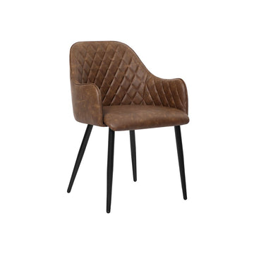 Verstelbare barstoel, draaibaar, velvet, metaal, bruin, 38 x 44.5 x (95-115) cm