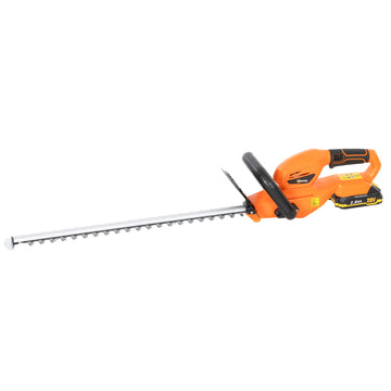 Accu heggenschaar 100 W, 51 cm snijlengte | Kleur: Oranje | Afmetingen: 19x94x17 cm