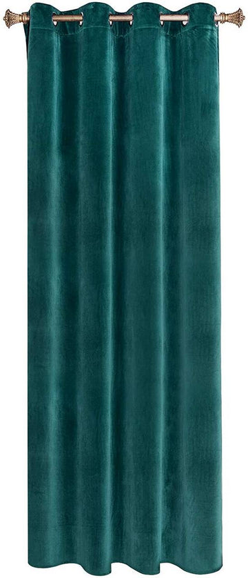 Verduisteringsgordijn met ogen | Donkergroen | 140x245 cm