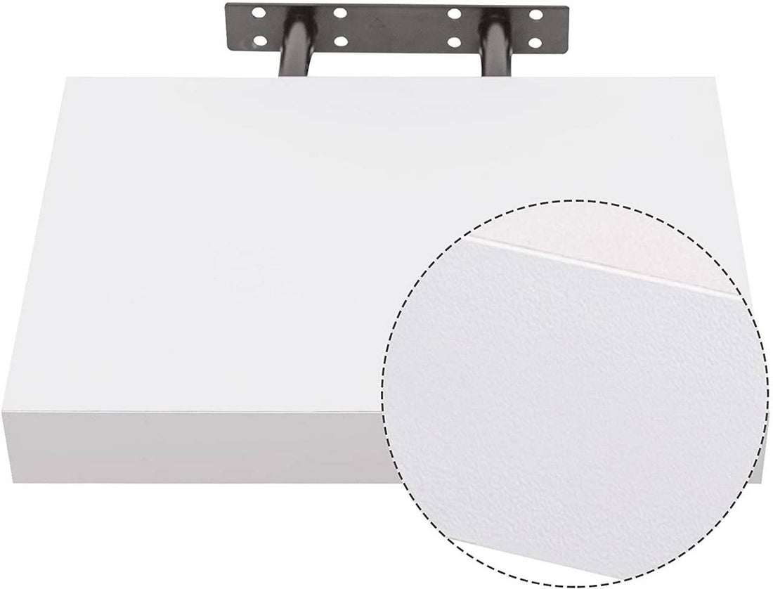 4-teiliges Wandregal-Set MDF | Weiß | 30x22,9x3,8 cm