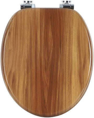 WC-bril MDF met softclose scharnier | Beuken