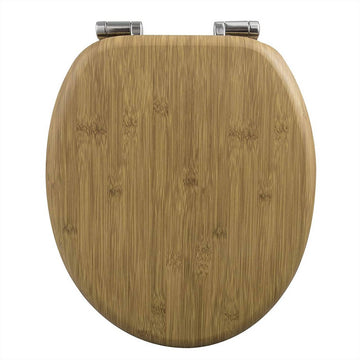 Toiletzitting met softclose, MDF-houtkern en antislip