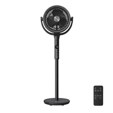 Staande ventilator 15 snelheden met afstandsbediening | Zwart | 35,4x23,8x111,7 cm