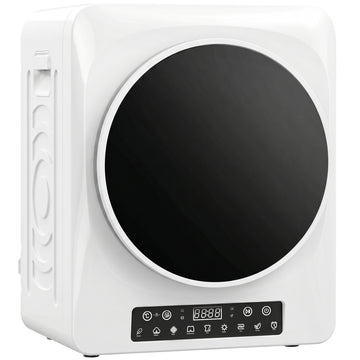 Compacte afvoerdroger 1000 W, 5 kg - Extra Droog | Kleur: Wit | Afmetingen: 49x43x61 cm