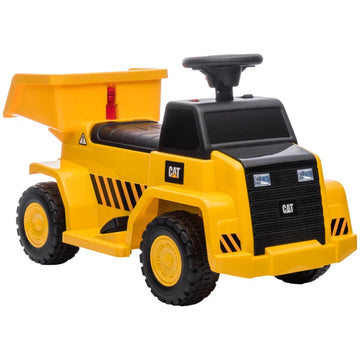 Elektrische kiepwagen voor kinderen - Kleur: Geel | Afmetingen: 36x74.5x43.5 cm