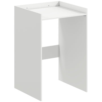 Badkamerkast boven wasmachine met open vak | Kleur: Wit | Afmetingen: 64x60x97.5 cm
