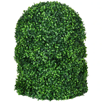 Kunststof buxusballen set van 2 - Kunstplanten | Kleur: Groen