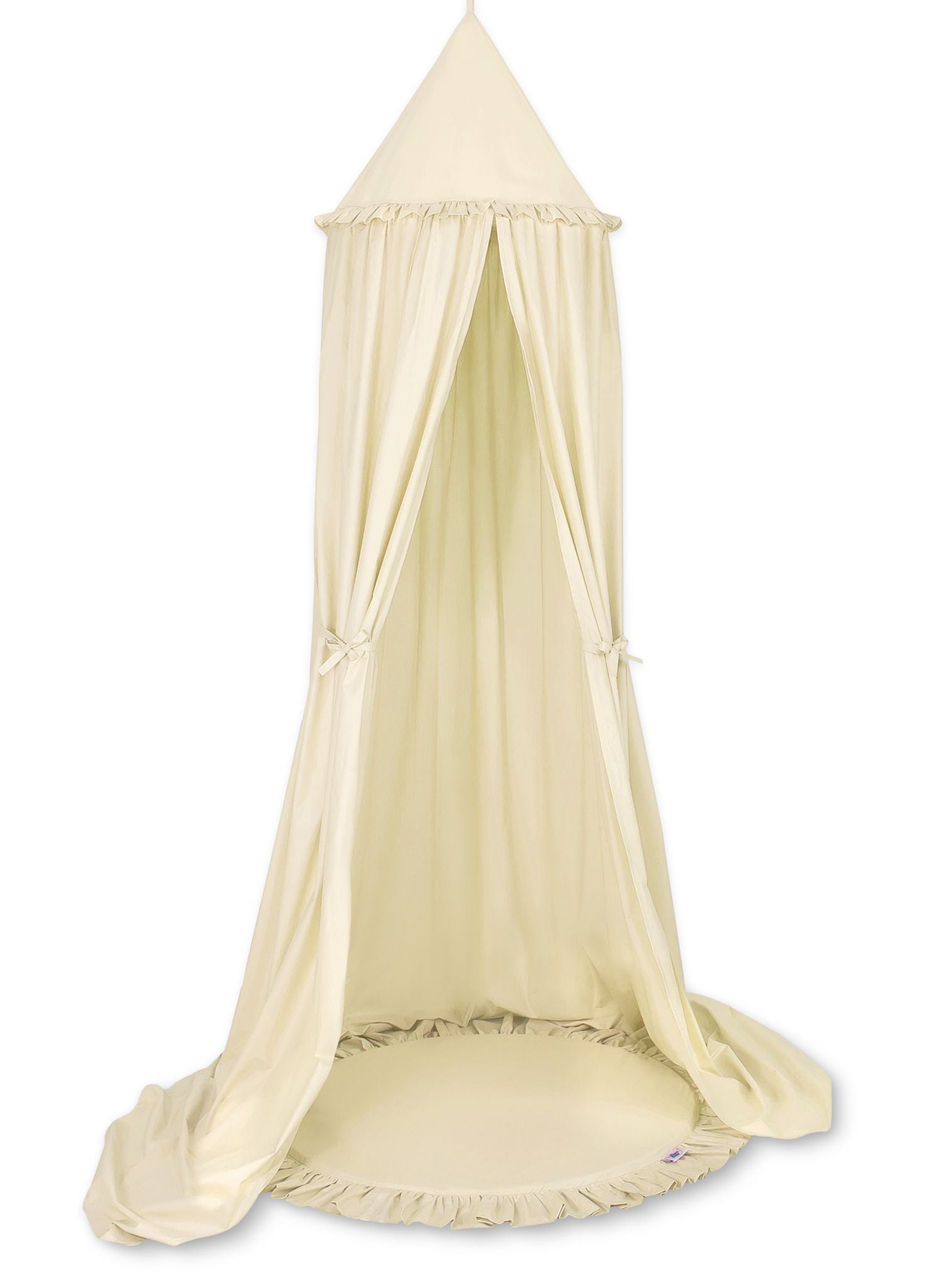 Hängande baldakin och lekmattaset – barntält – Oeko-Tex bomull, mjuk och säker lekyta