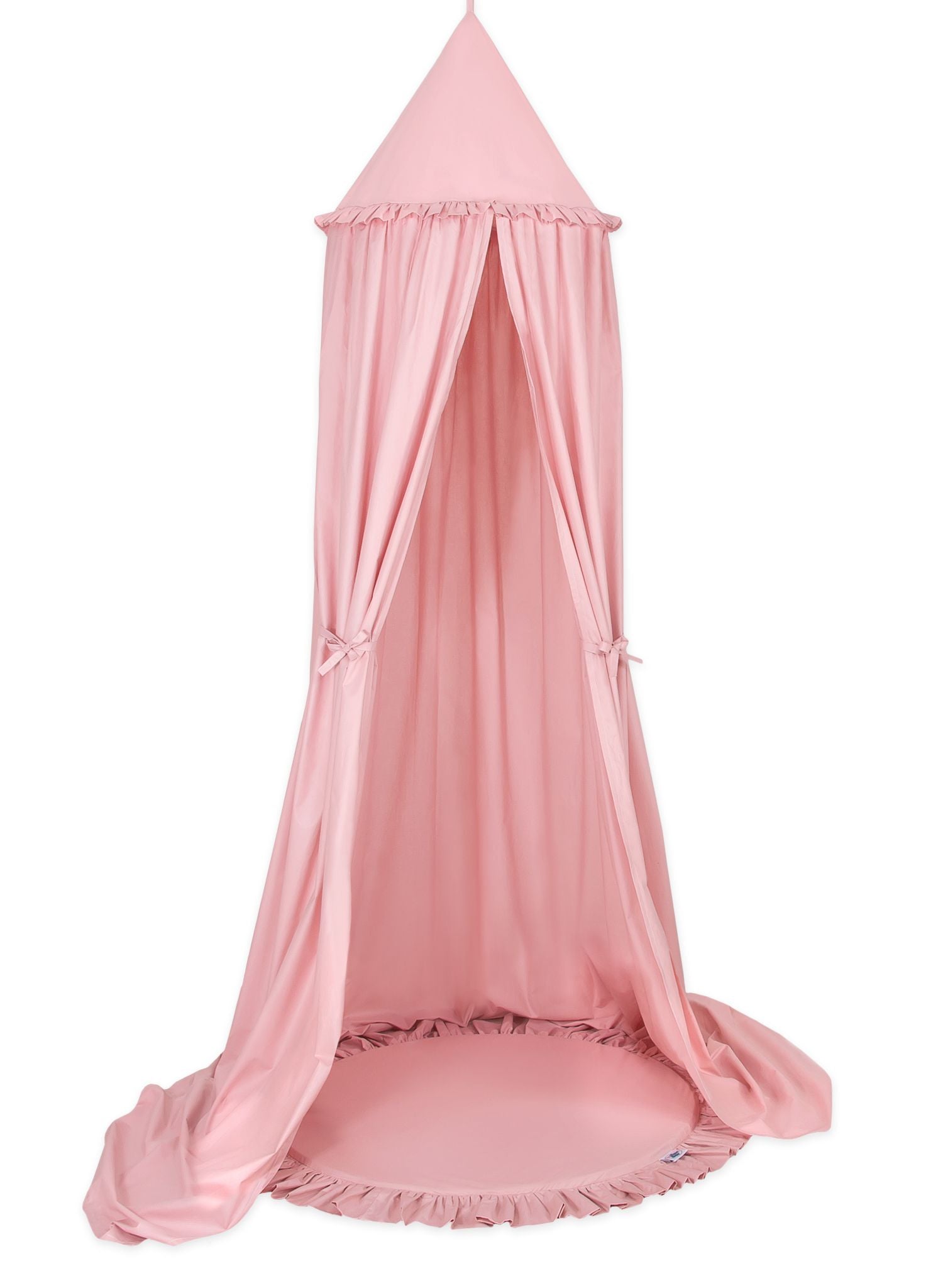 Hängande himmelssängset, himmelssäng, inklusive lekmatta – Oeko-Tex bomull, säker och mysig