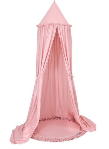 Hängande himmelssängset, himmelssäng, inklusive lekmatta – Oeko-Tex bomull, säker och mysig