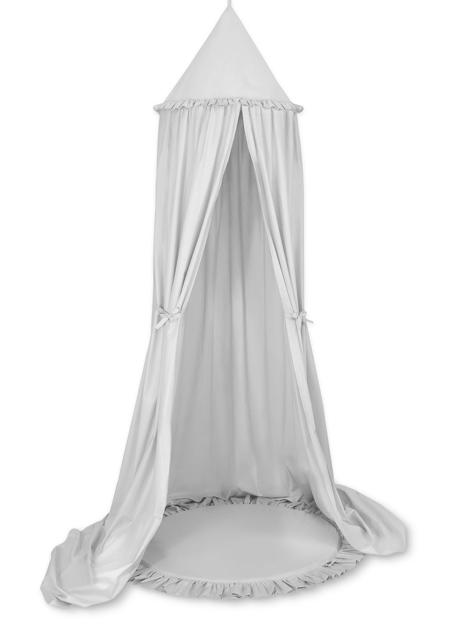 Hängande baldakin och lekmatta - barnrumsdekoration - Oeko-Tex bomull, ljuddämpning