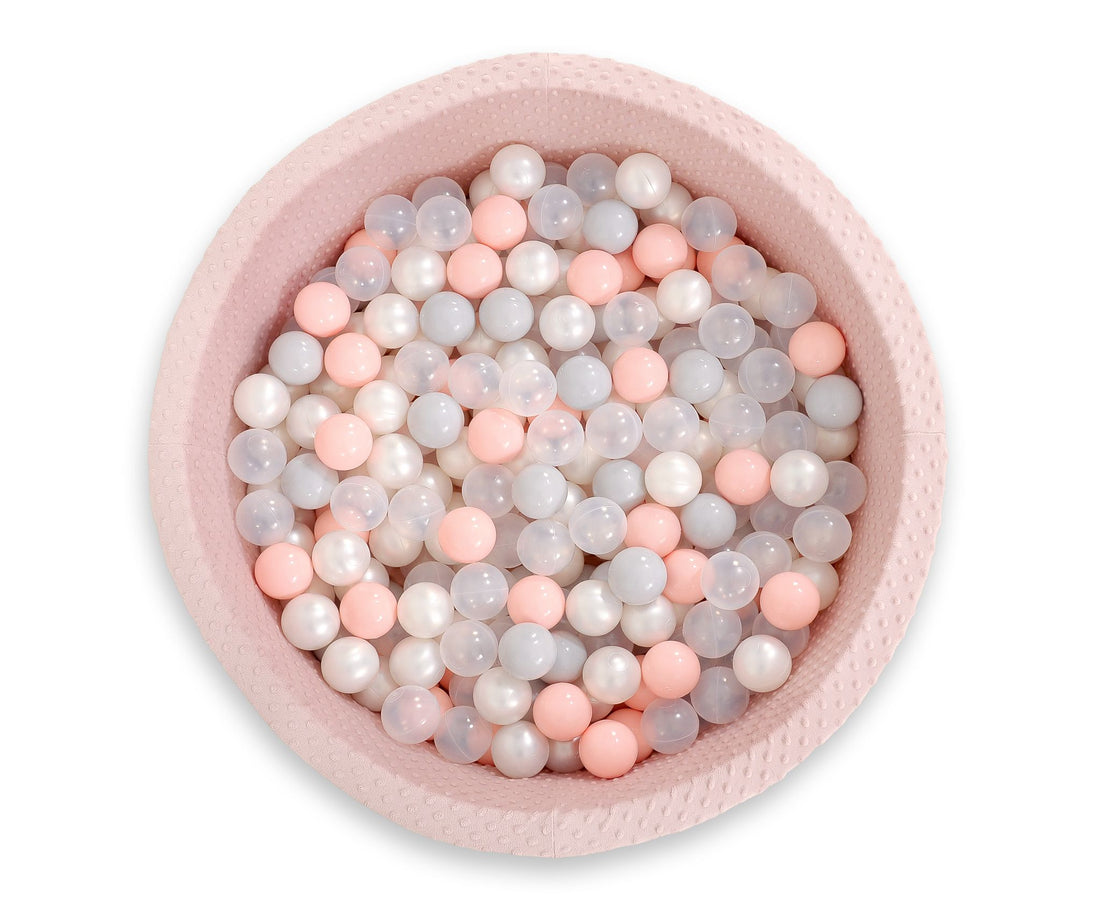 Transparante plastic ballen - speelballen - veilig & kindvriendelijk voor droogzwembad, 50 stuks
