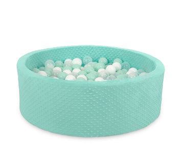 Ballentent voor kinderen - ballenbak - zachte minky hoes - 200 ballen - veilig speelplezier