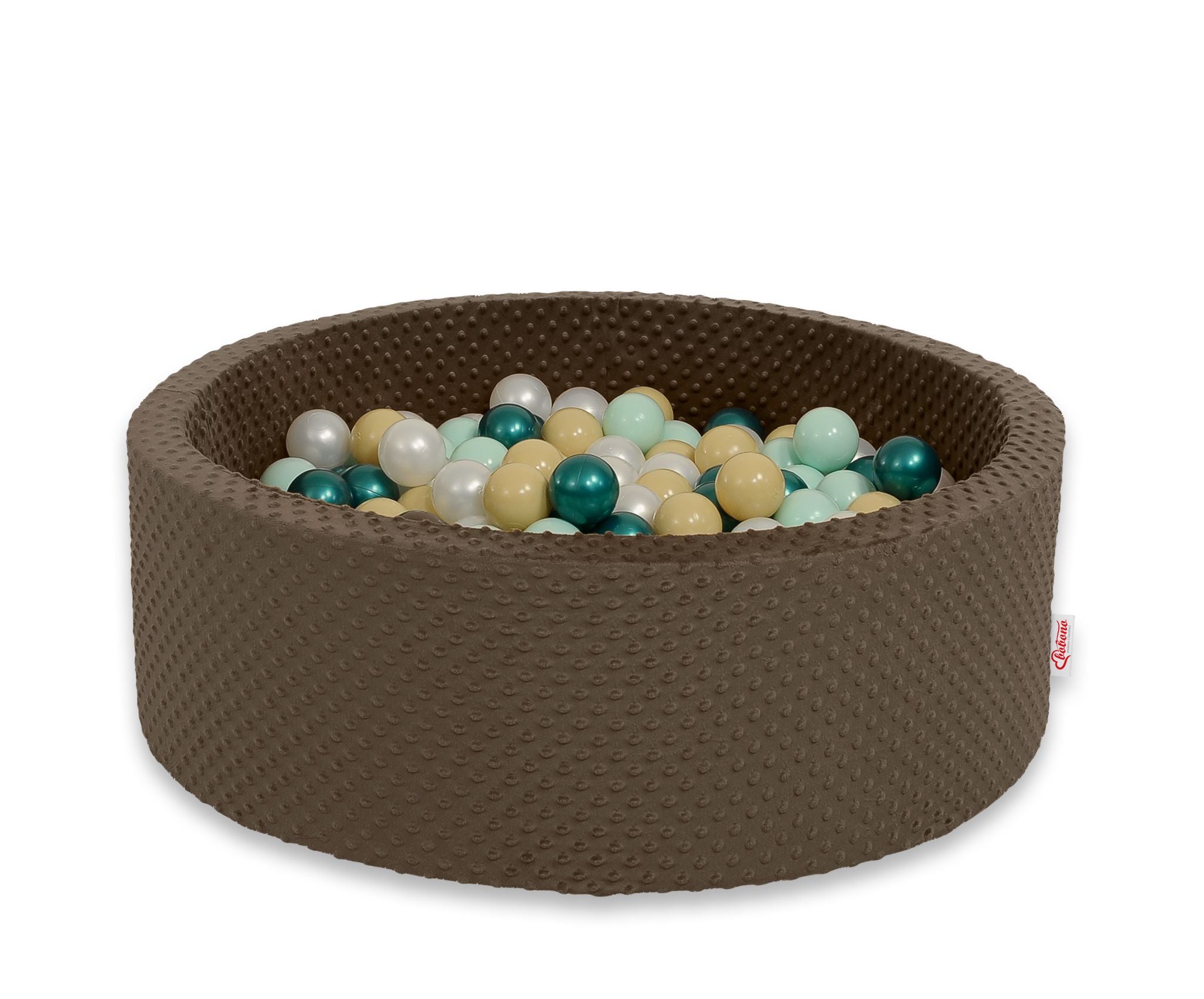Ballenvijver Minky - ballenbak - zacht foam, stimuleert hand-oog coördinatie, 300 ballen