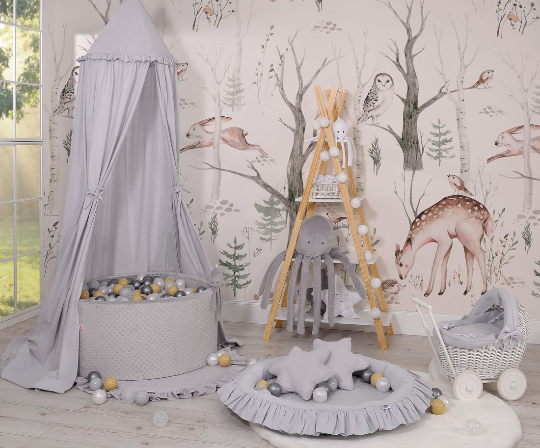 Ballenzwembad - speelbad - zacht schuim voor veilig speelplezier, inclusief 200 gekleurde ballen