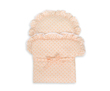 Linda tyg för babydocka - docktyg - handgjord och allergivänlig bomull