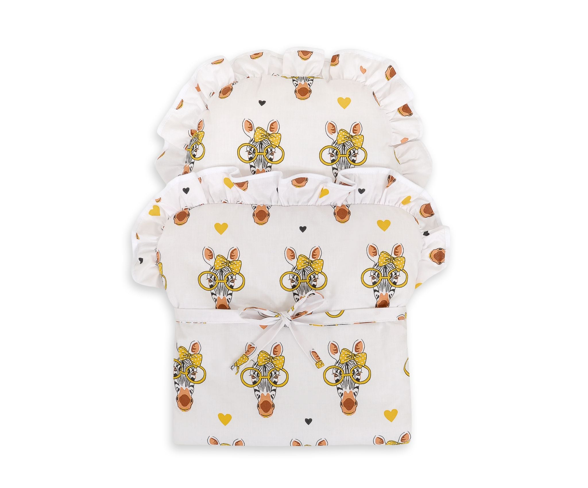 Babypop inbakerdoek - poppenwikkeldoek - 100% katoen en Oeko-Tex gecertificeerd