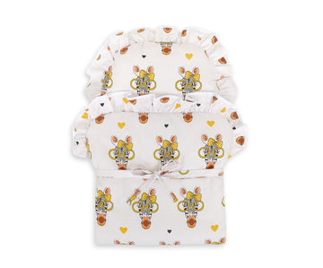 Babypop inbakerdoek - poppenwikkeldoek - 100% katoen en Oeko-Tex gecertificeerd