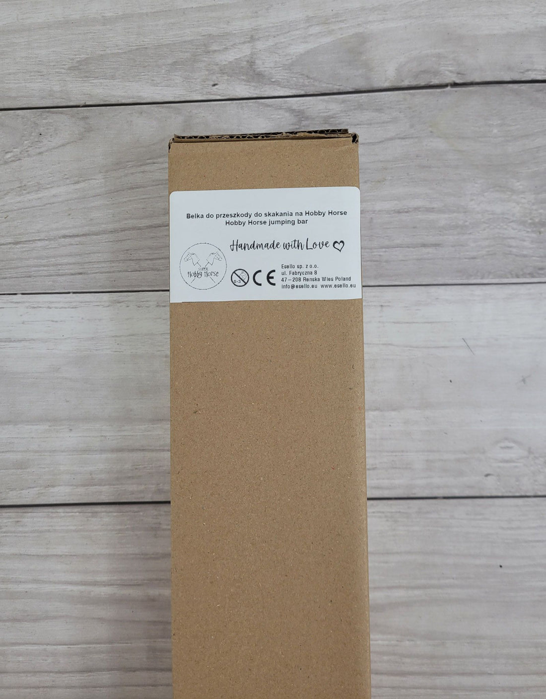 Springstok Hobby Horse – vervangingsbalk – stimuleert beweging – 120 cm – lichtgewicht plastic