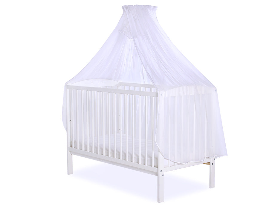Muggennet chiffon – klamboe – volledige bescherming voor wieg en ledikant