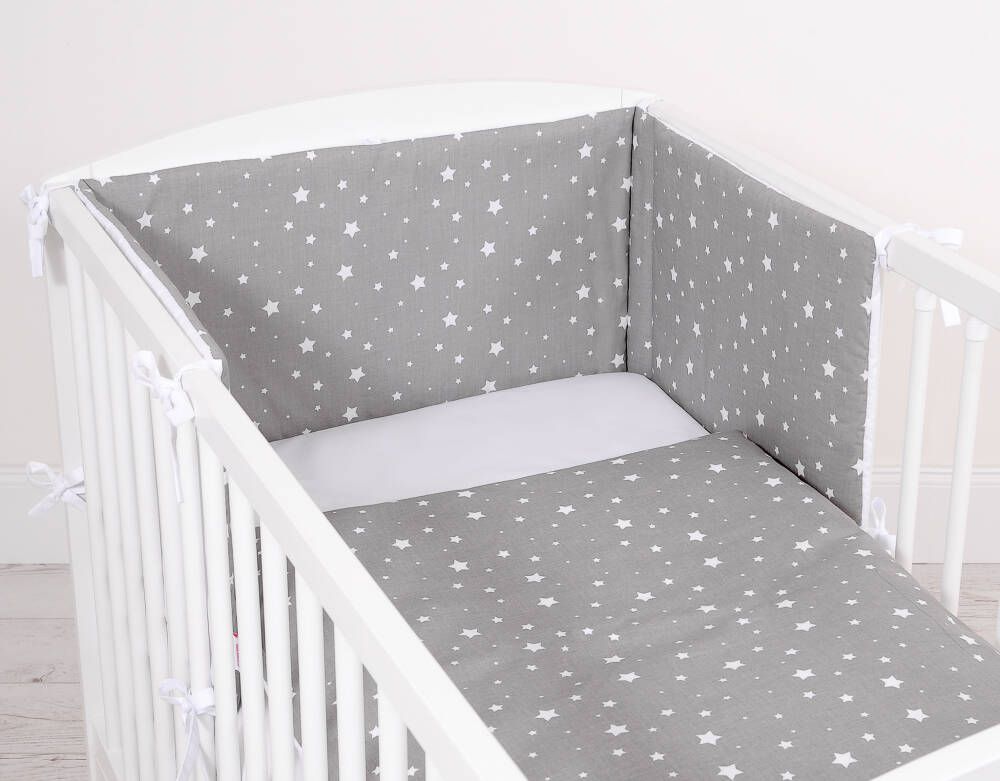 Baby beddengoed set, wiegset, 100% katoen - veilig & huidvriendelijk - 2-delig - 120x90 cm