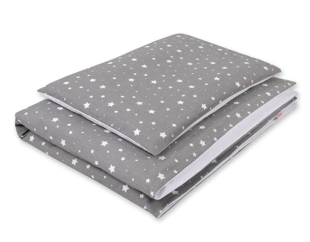 Baby beddengoed set, wiegset, 100% katoen - veilig & huidvriendelijk - 2-delig - 120x90 cm