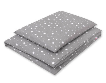Baby beddengoed set - katoenen wiegset - huidvriendelijk & comfortabel, 2-delig 135x100