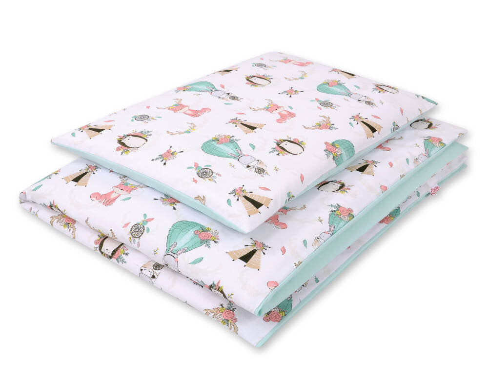 Baby beddengoed set - katoenen dekbedovertrek - huidvriendelijk & Oeko-Tex gecertificeerd