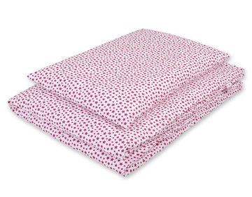 Babykatoenen beddengoedset – wieglinnen – zacht & veilig, 2-delig, 120x90 cm, sterrenprint