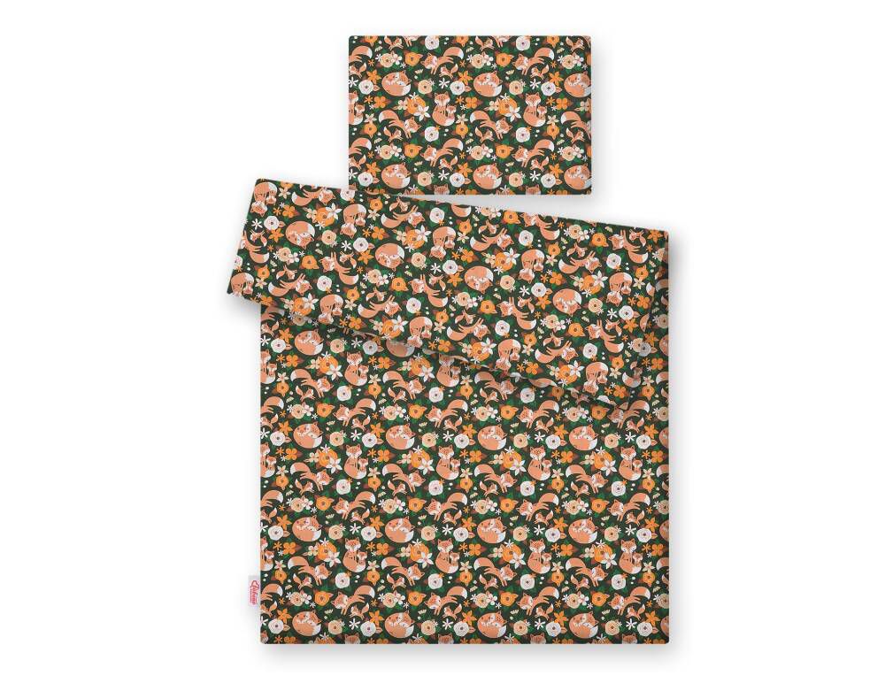 Baby beddengoed set - katoenen lakens - zacht & veilig voor de gevoelige babyhuid, 2-delig 120x90 cm