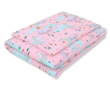 Baby katoenen beddenset - wiegset - huidvriendelijk & 100% katoen, 2-delig, 120x90 cm