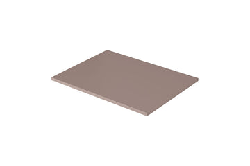 Nicole badkamerwerkblad 60 cm - duurzaam MDF met ABS-rand | Kleur: Antiek roze | Maat: 60x1,8x45,5