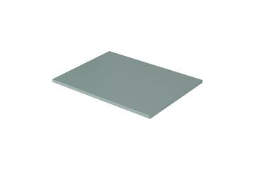 Nicole badkamerwerkblad 60 cm - duurzaam MDF, modern design | Kleur: Salie | Maat: 60x1,8x45,5 cm