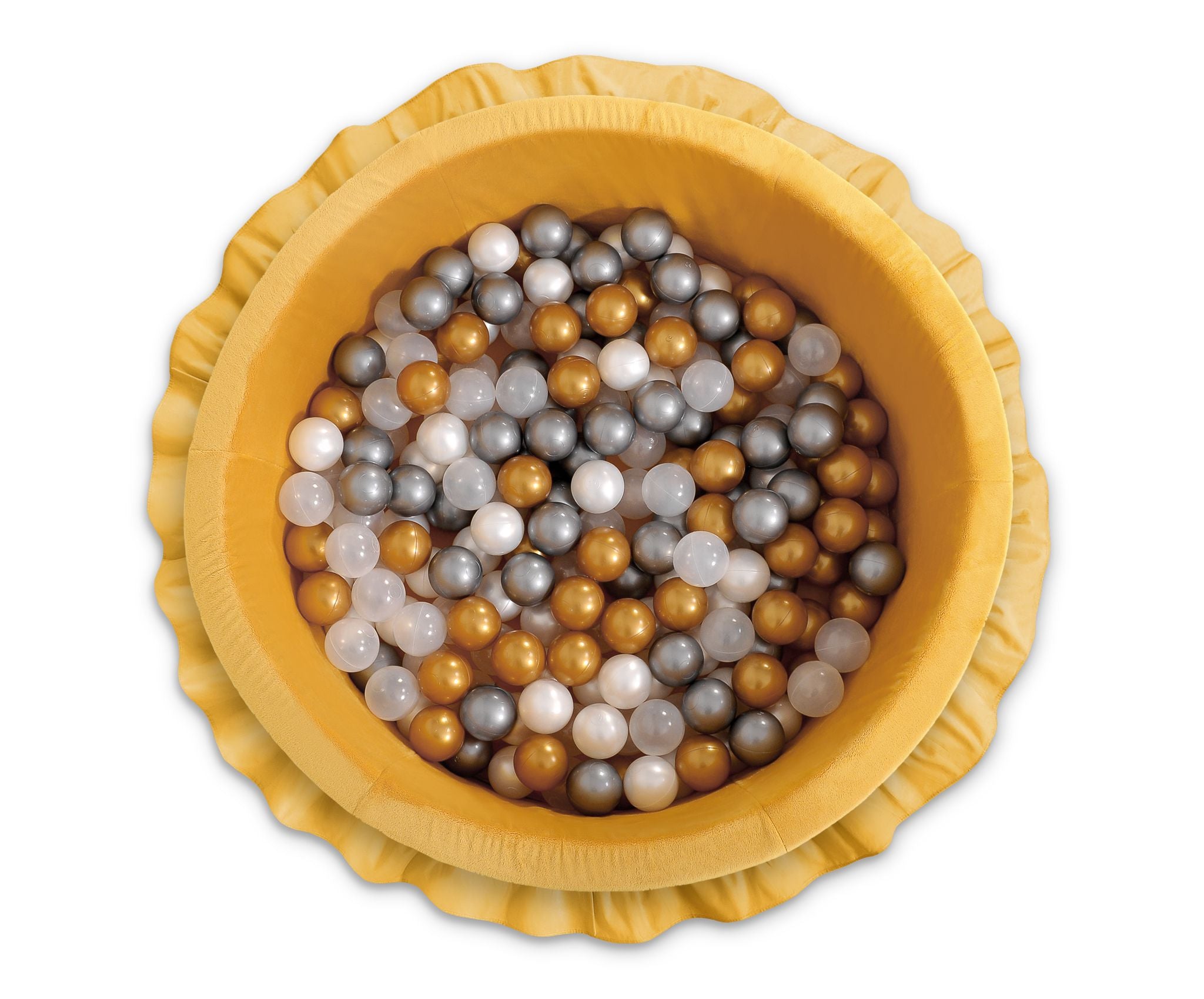 Ballenzwembad met ruches - speelbad - zacht schuim voor veilig speelplezier, incl. 200 ballen