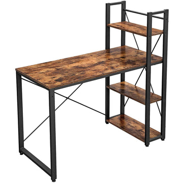 Industrieel bureau vintage werktafel 120 x 60 x 120 cm
