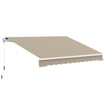 Cassettezonnescherm voor terras en balkon | Kleur: Beige