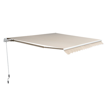 Cassettezonnescherm voor balkon of terras | Kleur: Beige