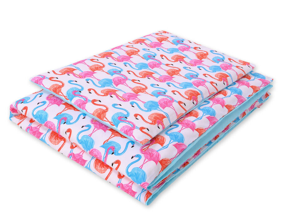 Baby beddengoed set - katoenen baby bedtextiel - zacht & huidvriendelijk, 2-delig, 135x100 cm