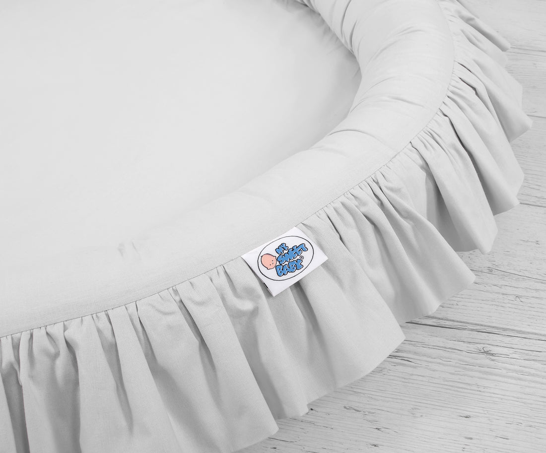 Babynestje met volant - babyligbed - veilige speelplek voor je baby