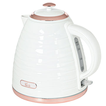 Waterkoker 1,7 L 2200 W snelkoker | Kleur: Wit | Afmetingen: 19,5x24,1x23,2 cm