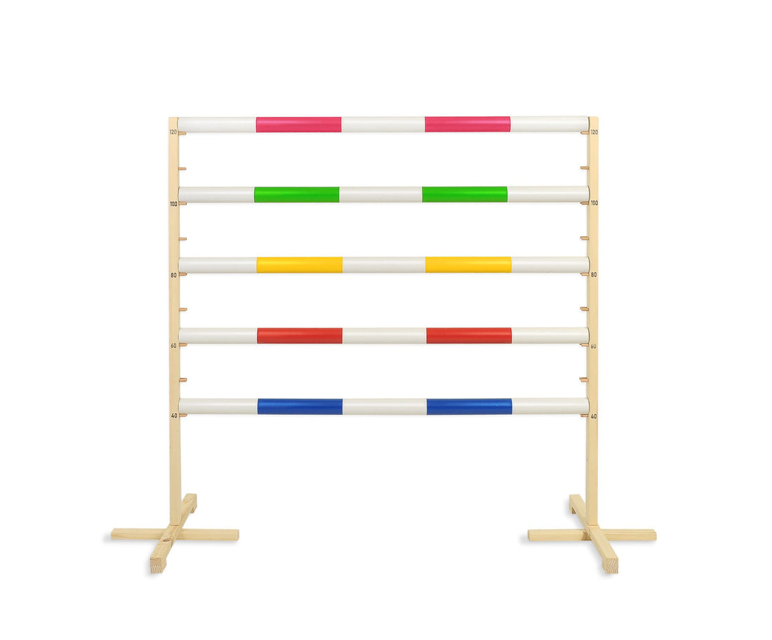 Hopphinder för hobbyhäst – främjar fysisk utveckling, justerbart upp till 120 cm