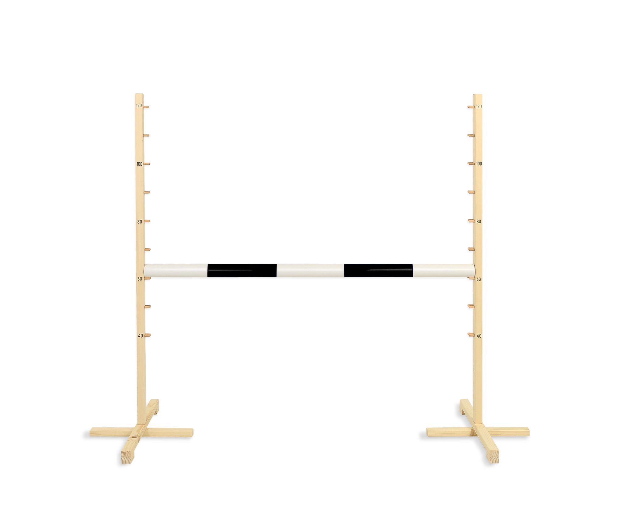 Hopphinder för hobbyhäst - hinderset - justerbart i höjd för säker utomhuslek