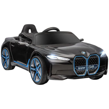 Elektrische kinderauto | Afstandsbediening | Kleur: Zwart, lichtblauw | Afmetingen: 67x115x45 cm