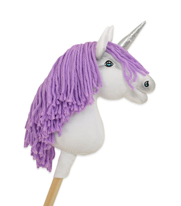 Hobby paardje eenhoorn op stok – stokpaard – handgemaakt & anti-allergisch, veilig speelgoed