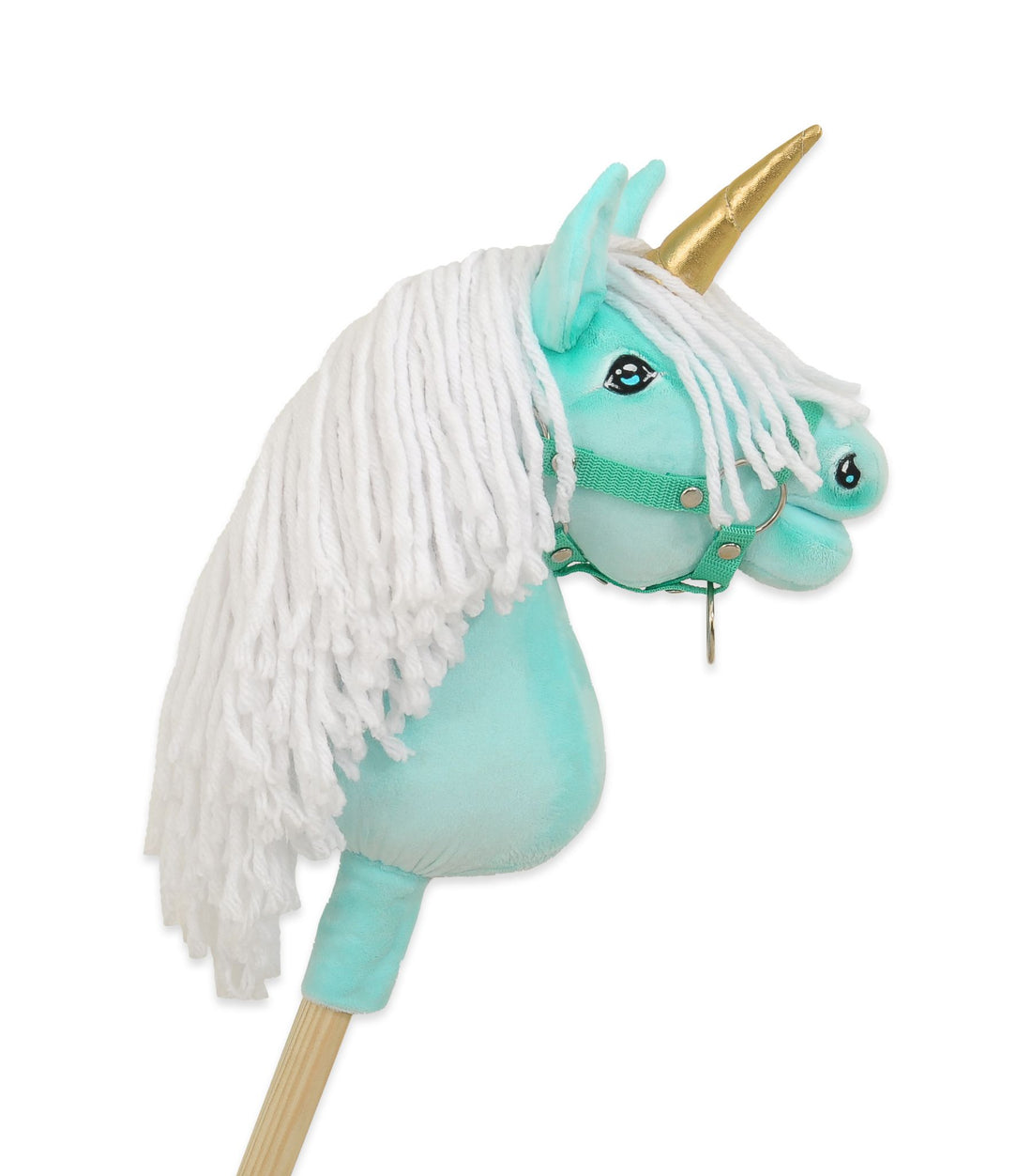 Hobby paardje eenhoorn op stok – stokpaardje – handgemaakt & veilig voor uren speelplezier