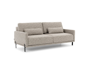 Meloria Bank met Slaapfunctie en Opbergruimte - Modern Comfort | Kleur: Elegant Grijs